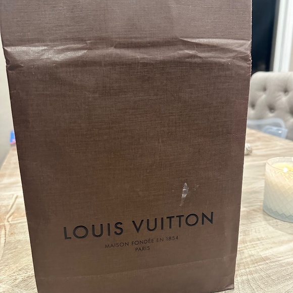 LV Denim clogs, size 39, WORN ONCE ONLY! Purchased from the New York City Store - Picture 9 of 9